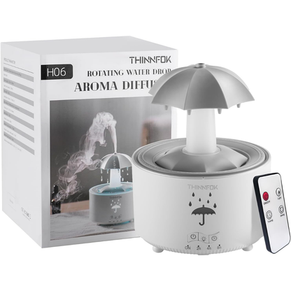 Aromatherapy Humidifier – Colorful LED & Water Drip Design